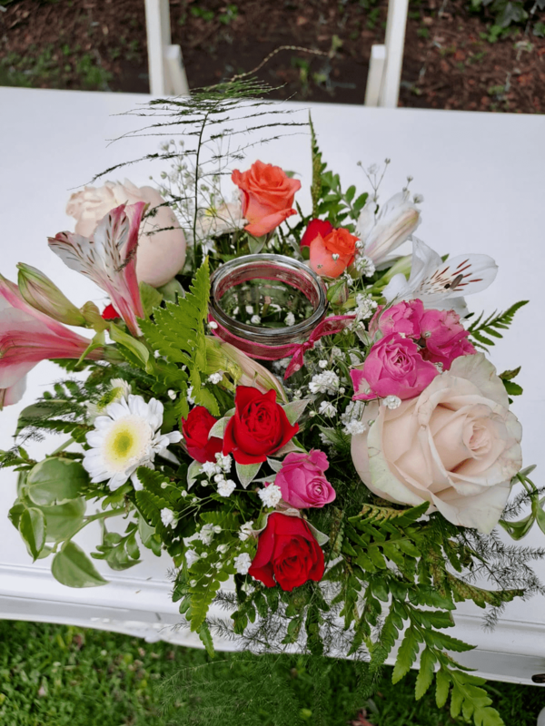 arreglo floral centro de mesa